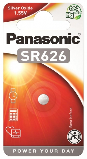 Батарейка Panasonic SR 626 BLI 1 - Фото 1