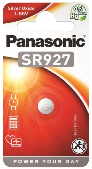 Батарейка Panasonic SR 927 BLI 1 - Фото 1