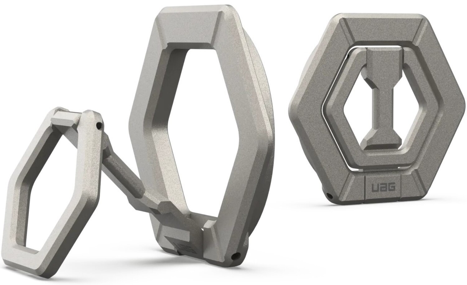 Держатель для мобильного устройства UAG Magnetic Ring Stand, Titanium (964443113636) - Фото 1