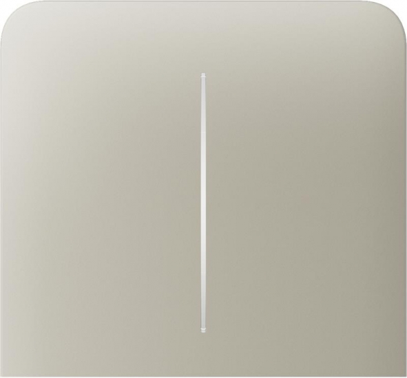 Кнопка LightSwitch боковая для двухклавишного выключателя Ajax SideButton Vertical 2-gang for LightSwitch, Jeweler, ivory (000046488) - Фото 1
