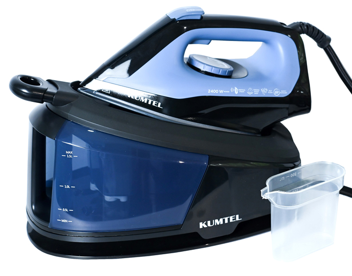 Утюг с парогенератором Kumtel HSS-01 BLUE - Фото 1