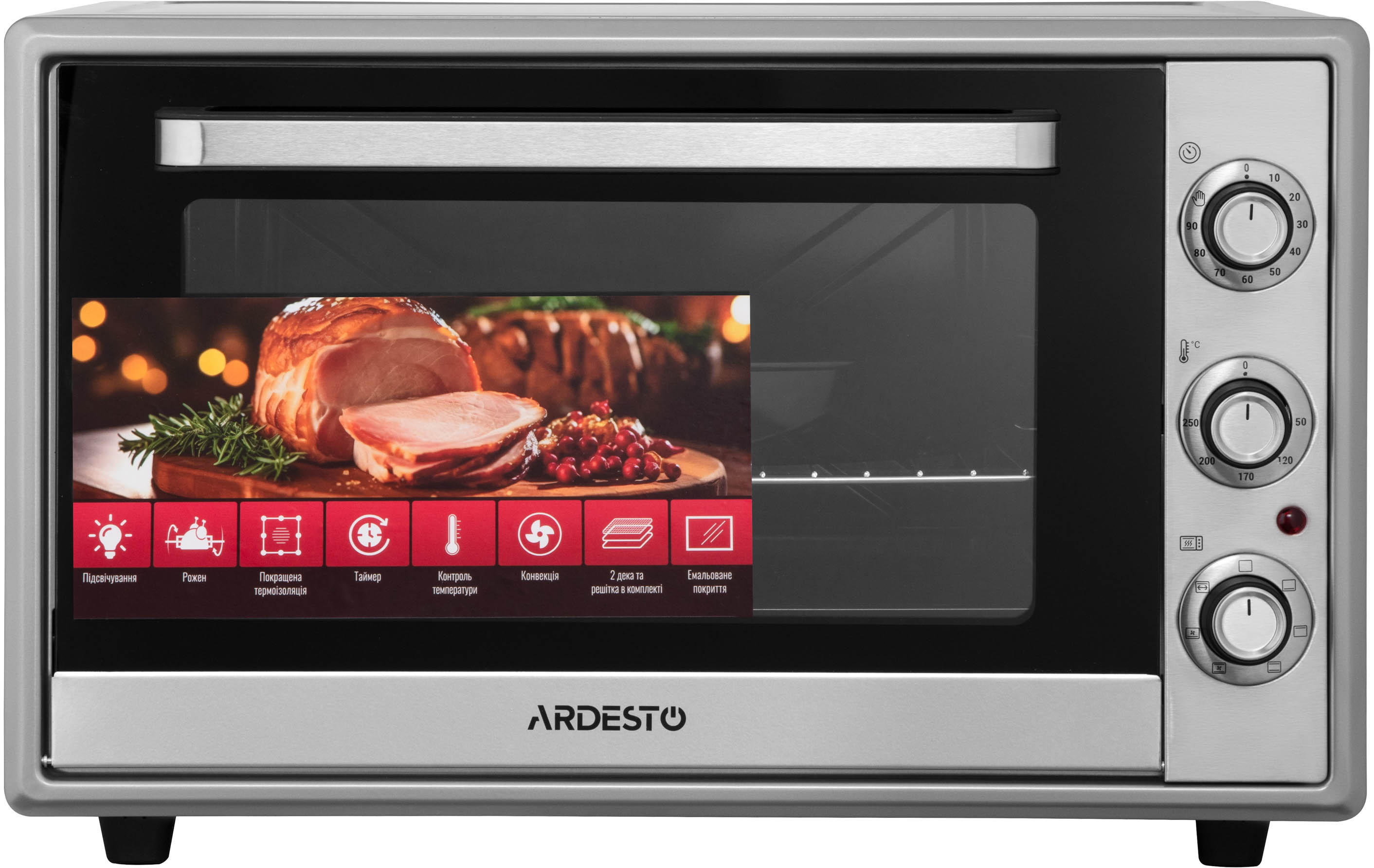 Печь электрическая Ardesto MEO-F60RCDG - Фото 1