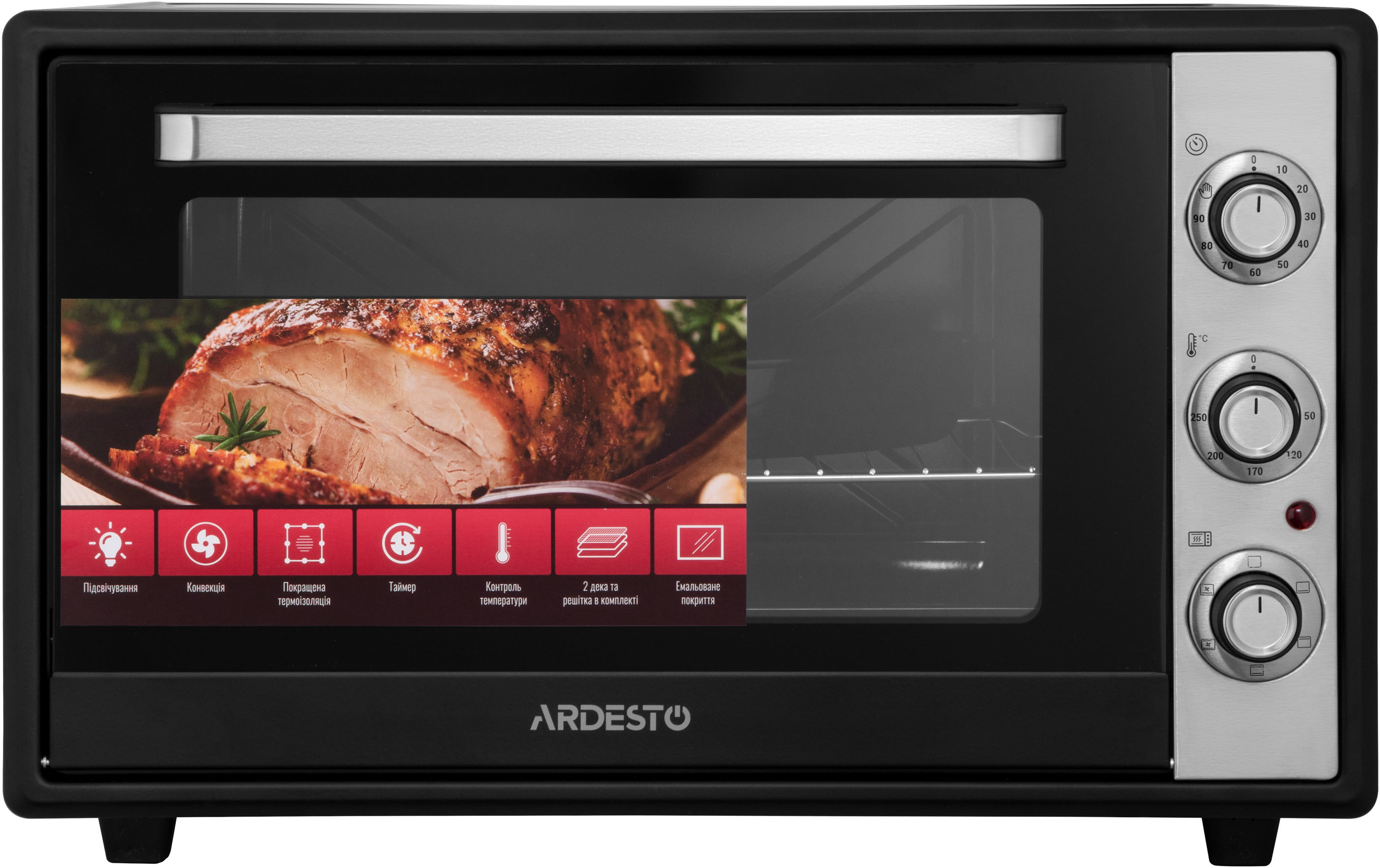 Печь электрическая Ardesto MEO-F60CB - Фото 1