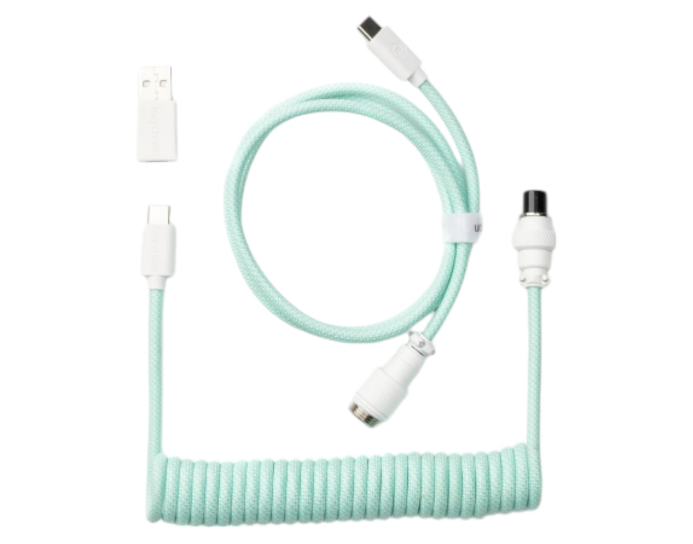 Кабель синхронизации данных Keychron USB-A/USB-C > USB-C 1.36m - Фото 1