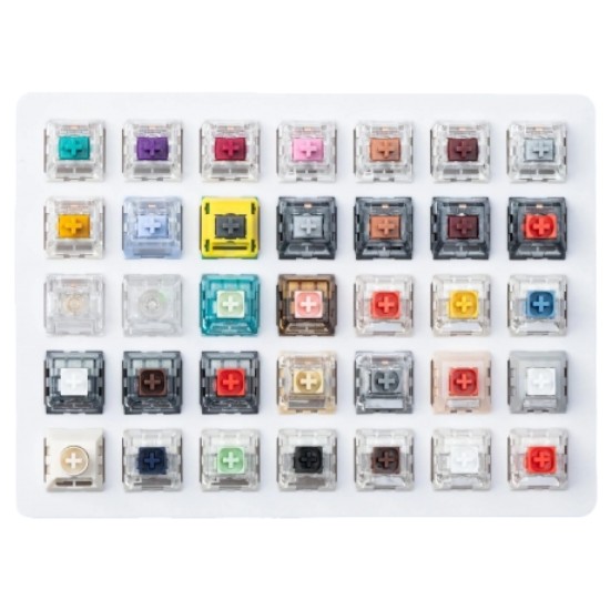 Набор переключателей для клавиатуры Keychron Kailh Switch Tester 35 шт. (Z136_KEYCHRON) - Фото 1