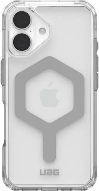 Чехол для смартфона UAG for iPhone 16, Plyo Magsafe, Ice/White (114482114341) - Фото 1