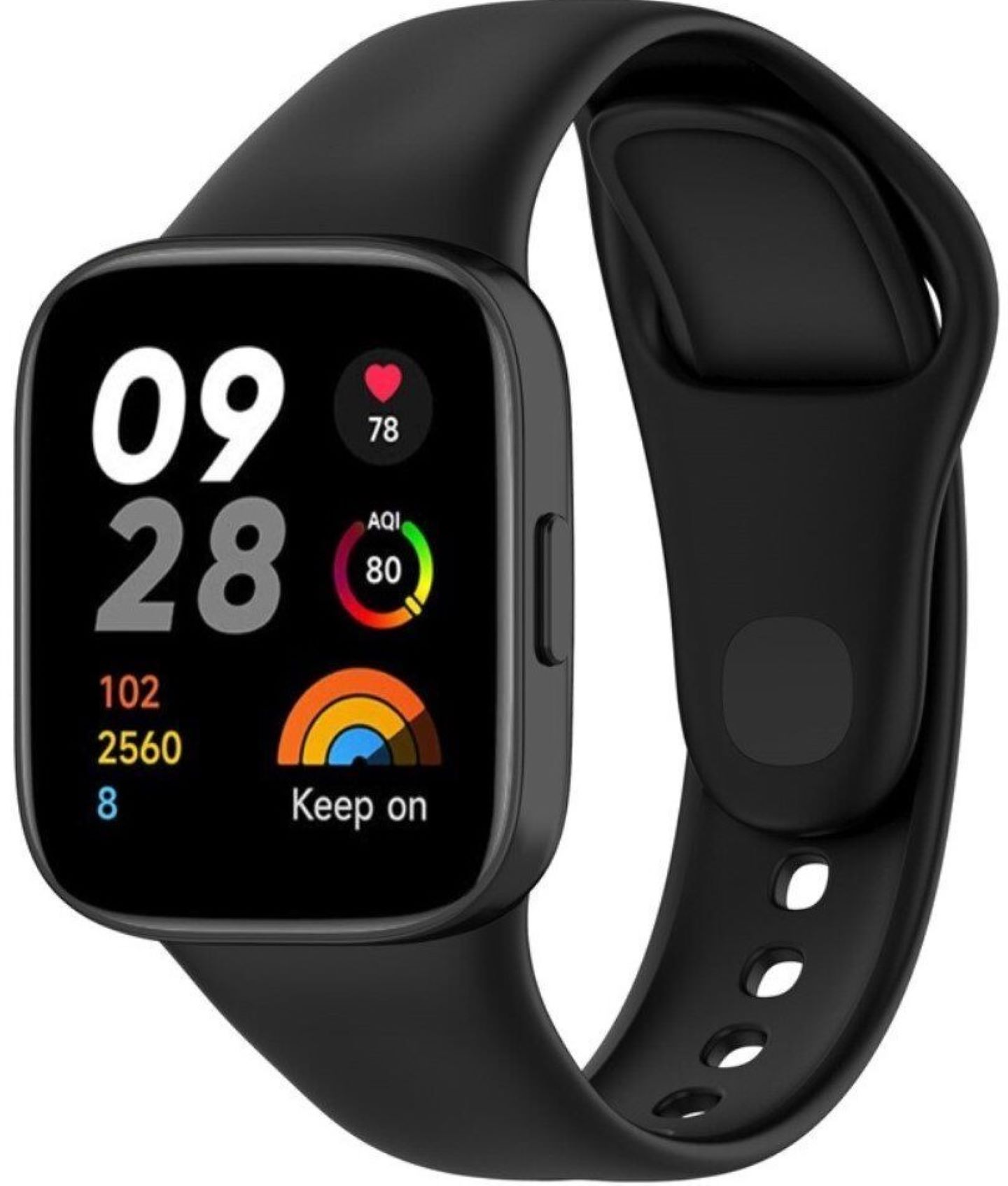 Ремешок для смарт-часов BeCover for Xiaomi Redmi Watch 3 Black (710962) - Фото 1