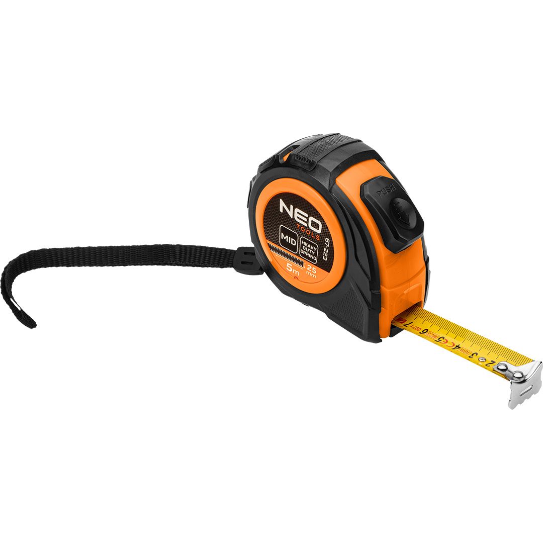 Рулетка Neo Tools 67-223 5мx25мм - Фото 1