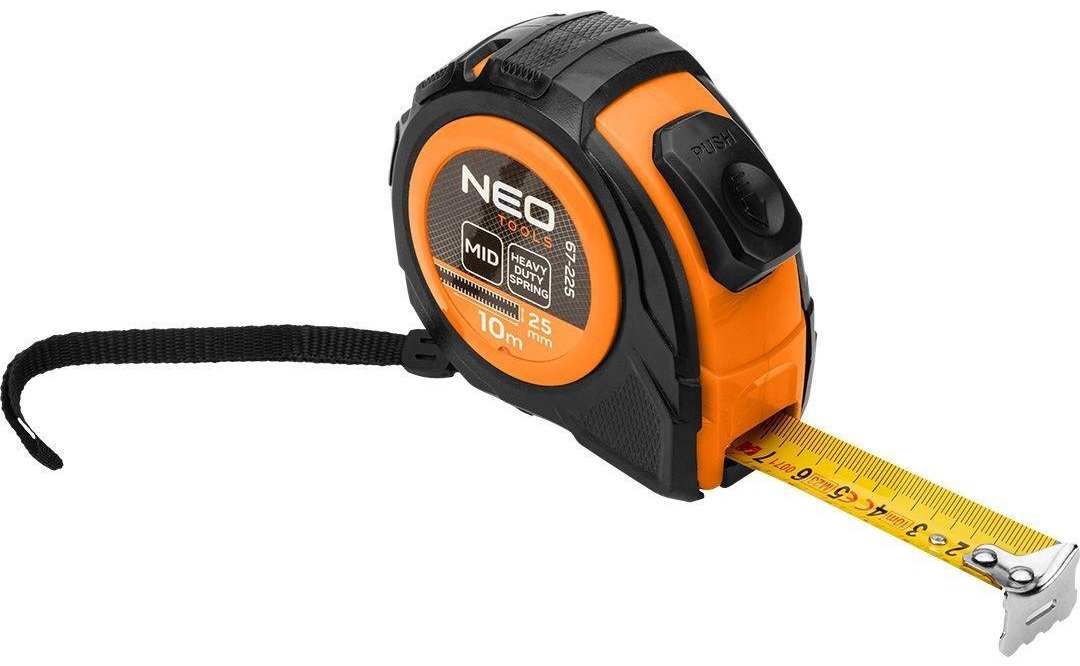 Рулетка Neo Tools 67-225 10мx25мм - Фото 1