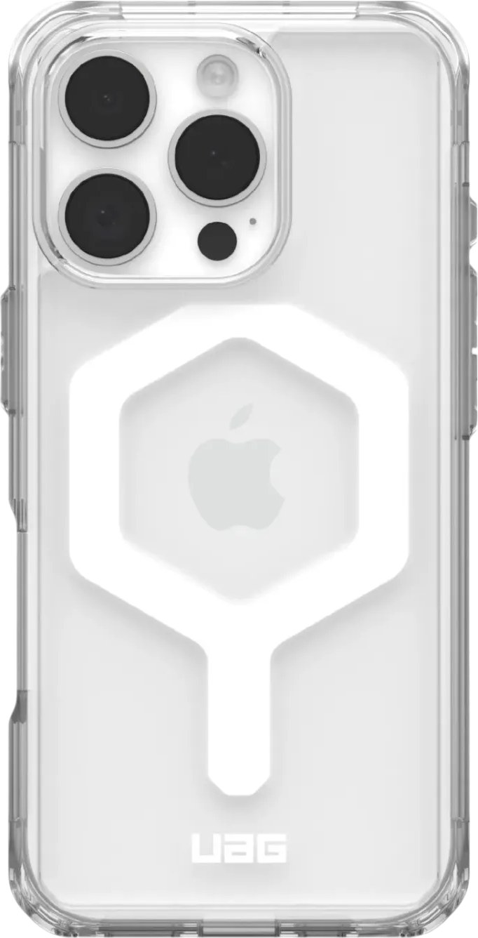 Чехол для смартфона UAG for iPhone 16 Pro, Plyo Magsafe, Ice/White (114480114341) - Фото 1