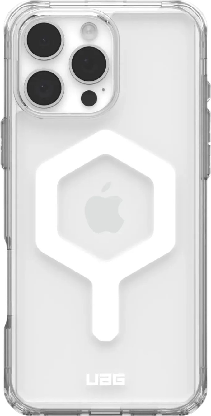 Чехол для смартфона UAG for iPhone 16 Pro Max, Plyo Magsafe, Ice/White (114481114341) - Фото 1