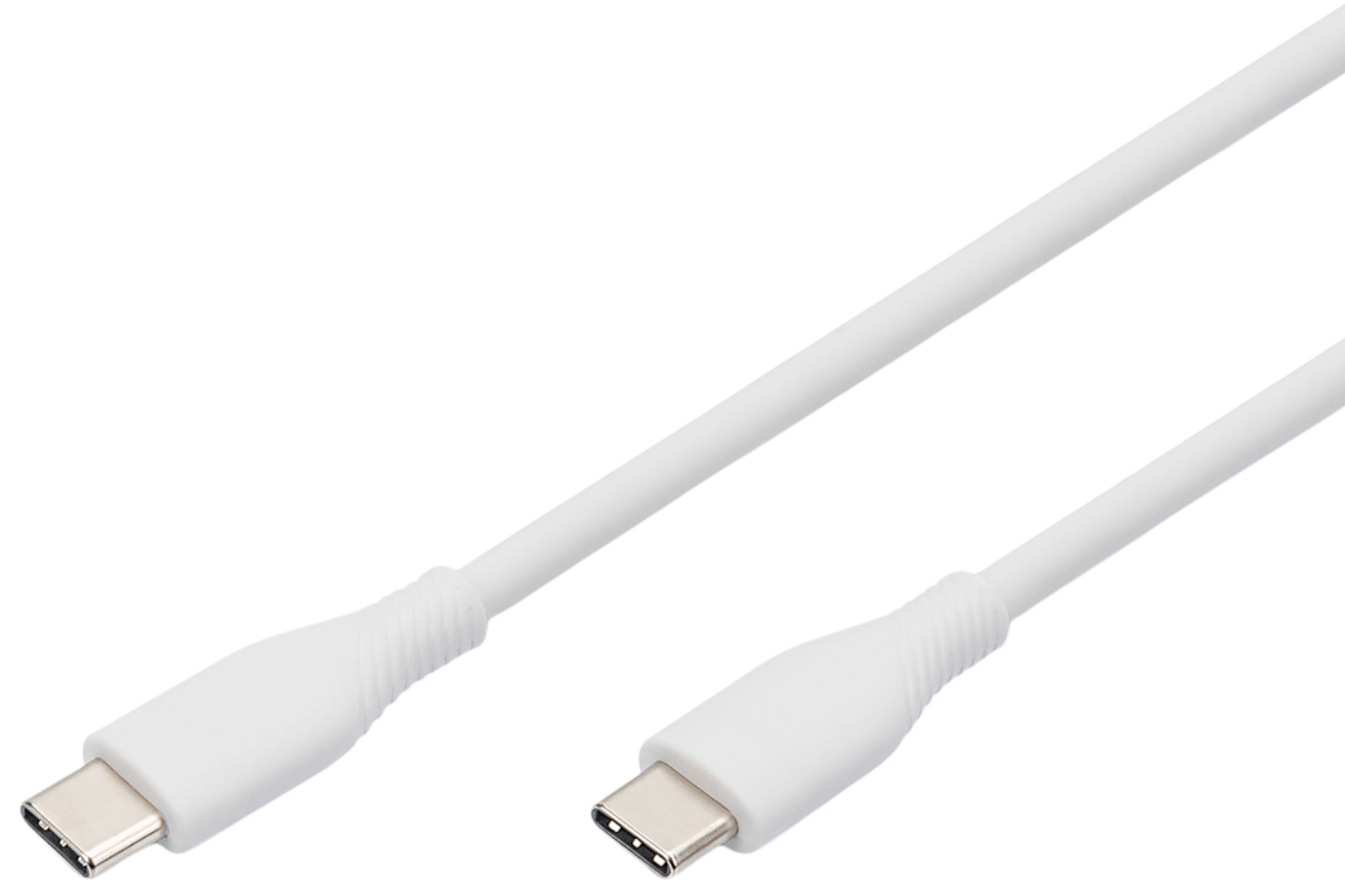 Кабель синхронизации данных Digitus USB-C USB-C 2m USB 2.0 60W (AK-300341-020-W) - Фото 1