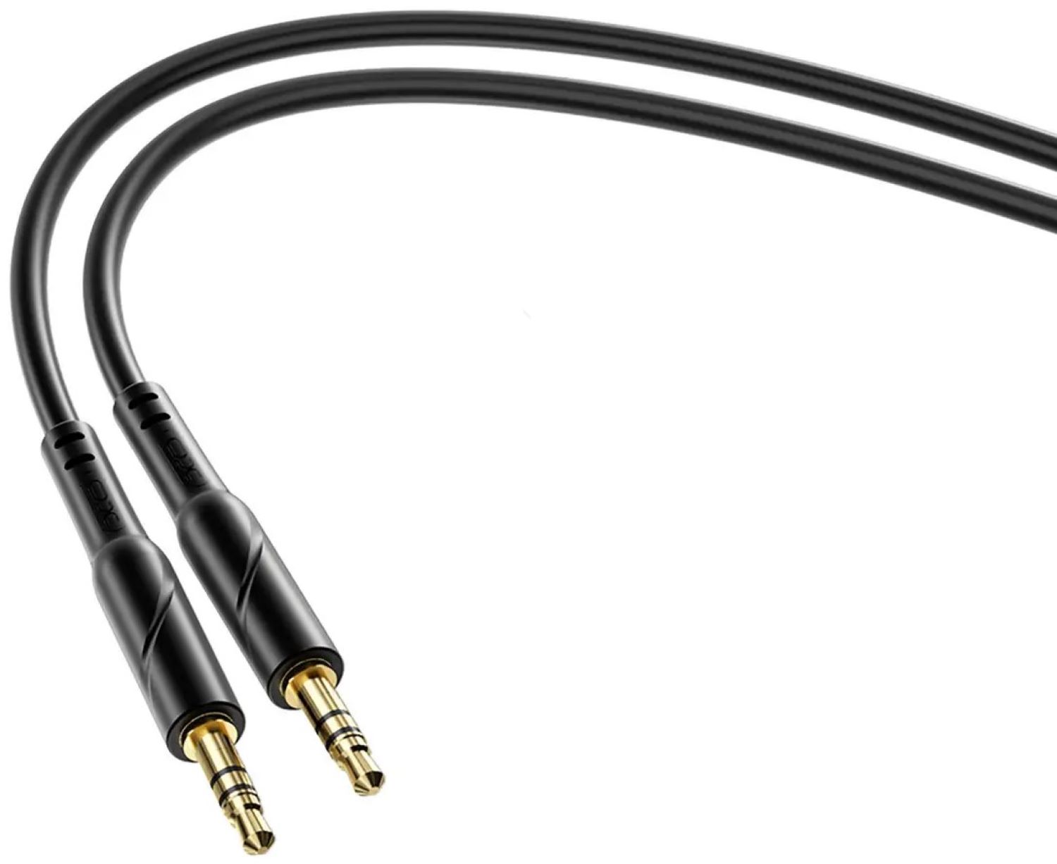Кабель 3.5 мм - 3.5 мм XO AUX 3.5мм-3.5мм (NB-R271.black) - Фото 1