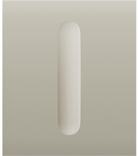 Кнопка LightSwitch центральная для одноклавишного выключателя Ajax CenterButton Dimmer 1-gang 2-way for LightSwitch, Jeweler, ivory (000051272) - Фото 1