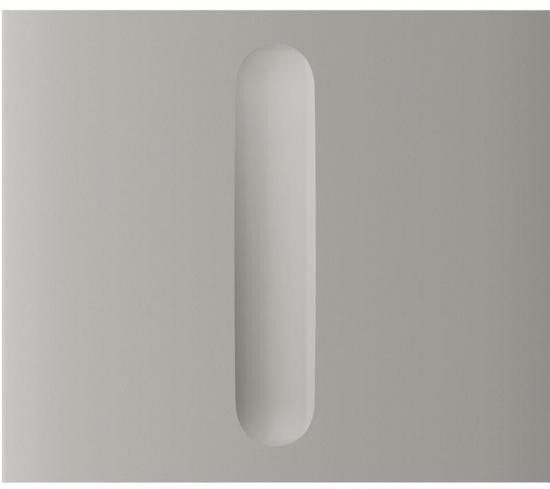 Кнопка LightSwitch центральная для одноклавишного выключателя Ajax CenterButton Dimmer Vertical 1-gang 2-way for LightSwitch, Jeweler, oyster (000051292) - Фото 1