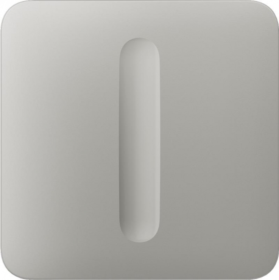 Кнопка LightSwitch для одноклавишного выключателя Ajax SoloButton Dimmer 1-gang 2-way for LightSwitch, Jeweler, oyster (000051263) - Фото 1