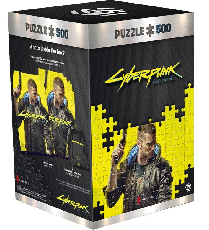 Пазли картонні (8 +) Good Loot Cyberpunk 2077: Male V 500 ел. (5908305231462) - Фото 1