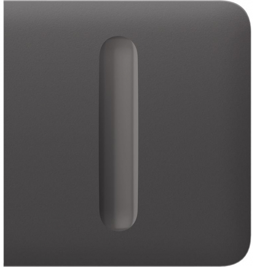 Кнопка LightSwitch боковая для одноклавишного выключателя Ajax SideButton Dimmer 1-gang 2-way for LightSwitch, Jeweler, grey (000051285) - Фото 1