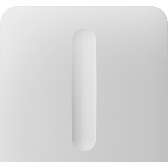 Кнопка LightSwitch боковая для одноклавишного выключателя Ajax SideButton Vertical Dimmer 1-gang 2-way for LightSwitch, Jeweler, white (000051300) - Фото 1