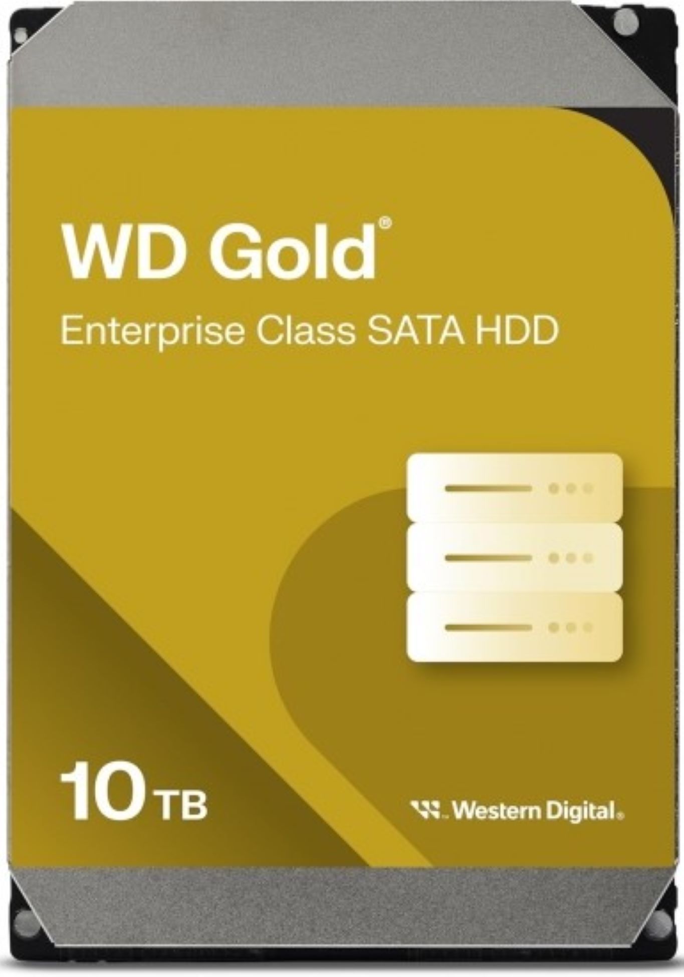Жесткий диск внутренний Western Digital 10TB 3.5'' 7200 256MB SATA Gold (WD103KRYZ) - Фото 1