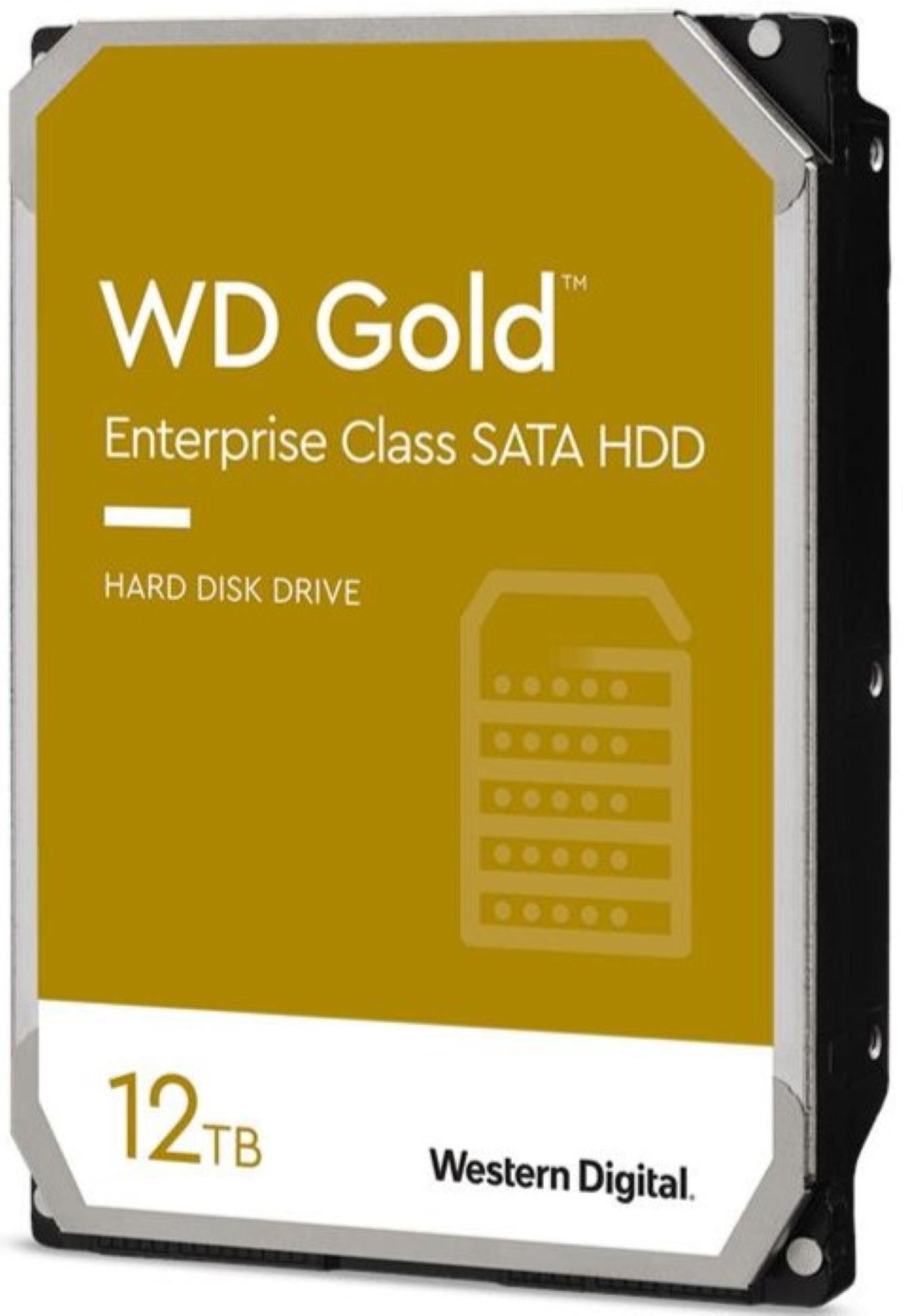Жесткий диск внутренний Western Digital 12TB 3.5'' 7200 256MB SATA Gold (WD122KRYZ) - Фото 1