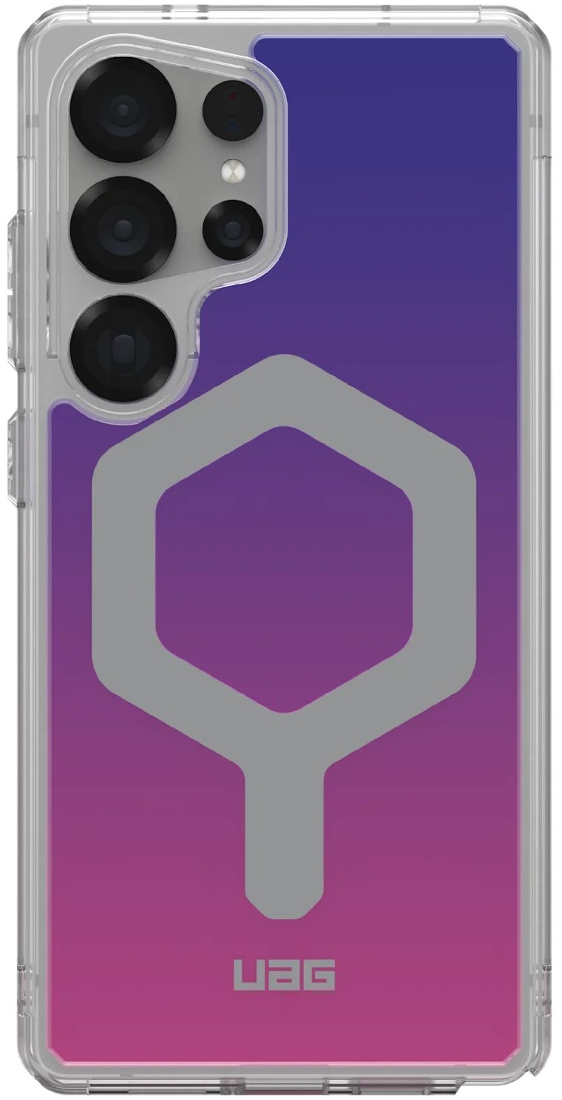 Чехол для смартфона UAG for Samsung Galaxy S25 Ultra Plyo with Magnet, Purple/Pink Ombre (214486114995) - Фото 1