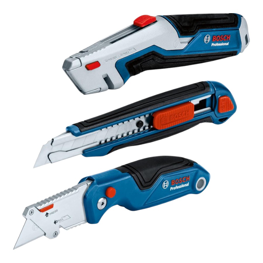 Нож строительный Bosch 3 шт. (1.600.A02.7M4) - Фото 1