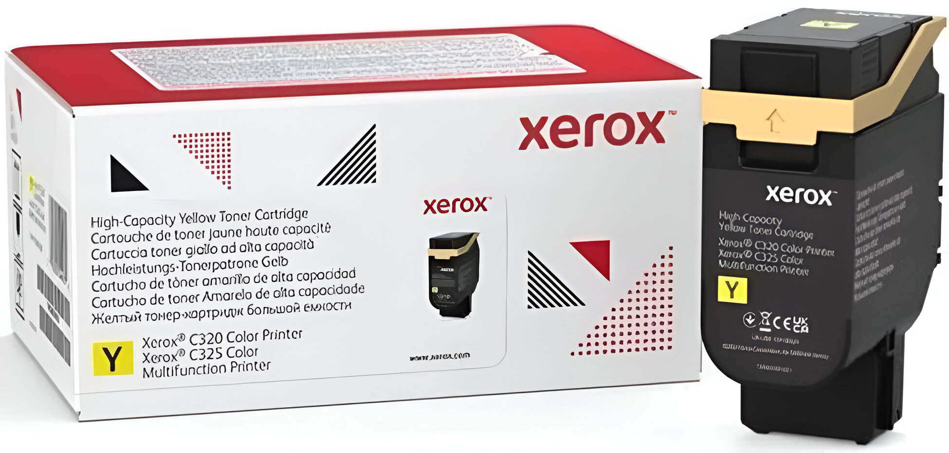 Картридж-тонер Xerox C325 Yellow (006R04834) - Фото 1