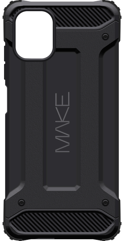 Чохол для смартфону MAKE Panzer for Samsung Galaxy A07s, Black (MCN-SA07SBK)