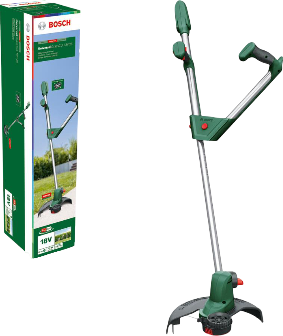 Триммер садовый Bosch UniversalGrassCut 18V-26 без АКБ и ЗУ (0.600.8C1.D04) - Фото 1