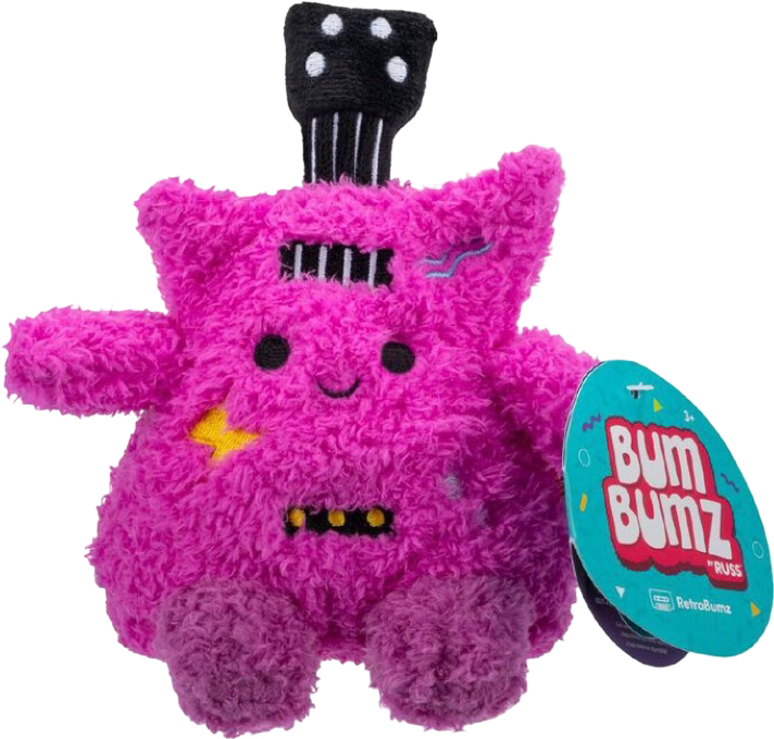 Мягкая игрушка герой Bum Bumz RetroBumz Электрогитара Женева 11 см (RBBZ00694) - Фото 1