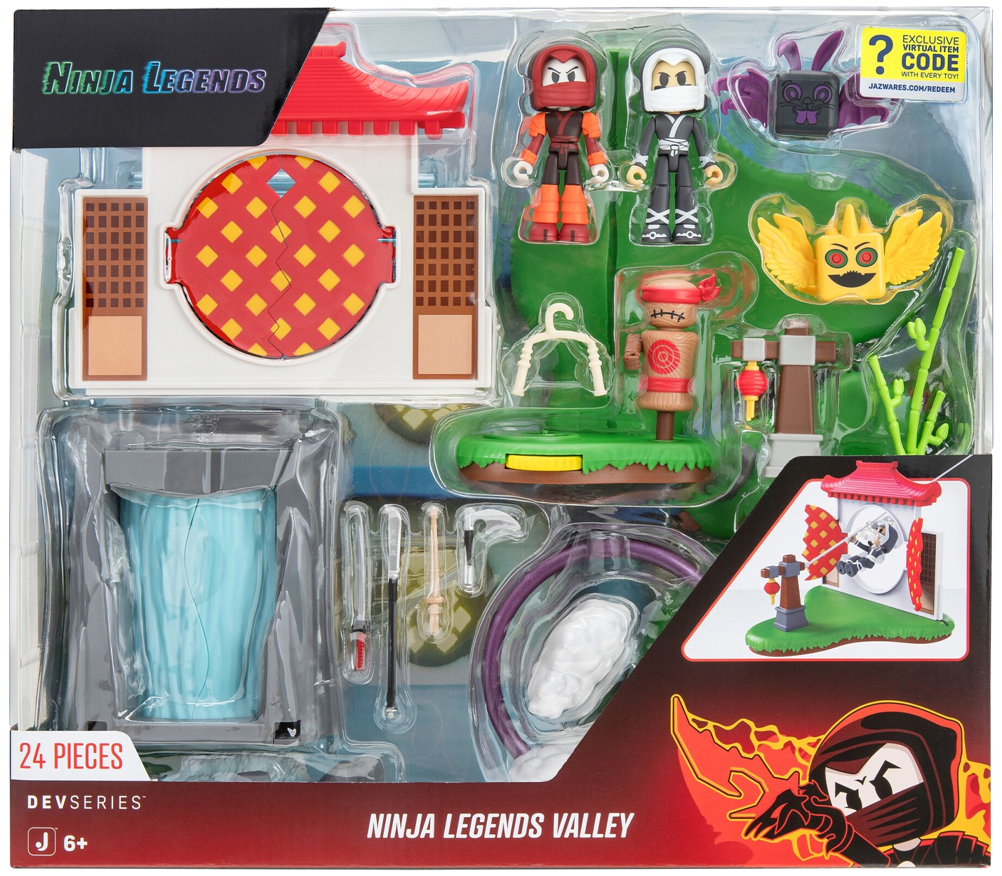Набор игровых фигурок DevSeries Environmental Set Ninja Legends: Ninja Legends Valley (CRS0063) - Фото 1