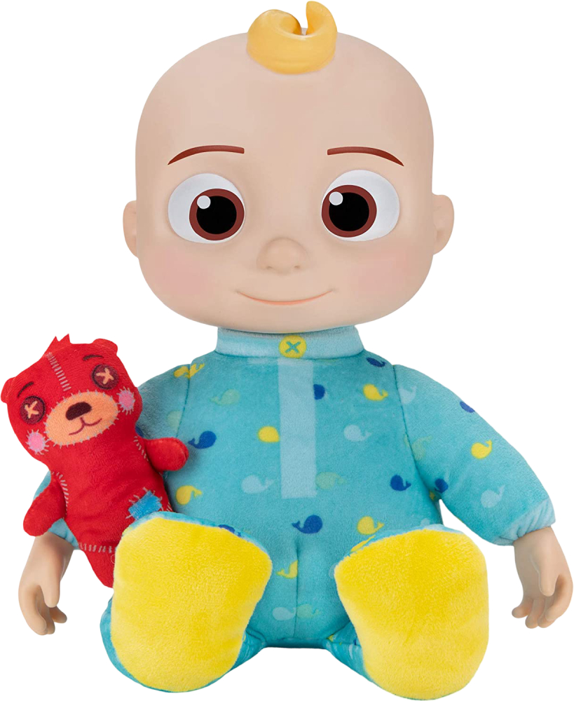 Интерактивная игрушка мягкая CoComelon Roto Plush Джей Джей время сна, со звуком (CMW0032) - Фото 1