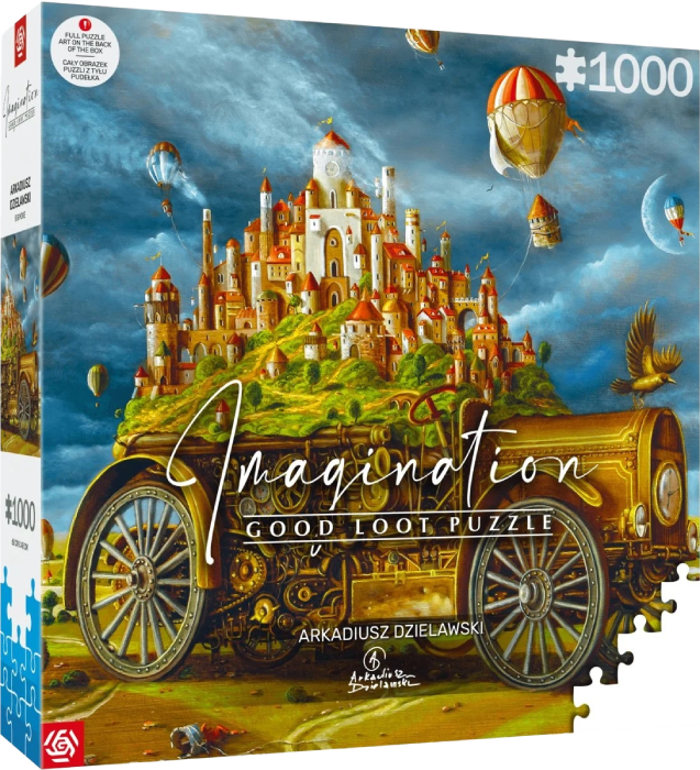 Пазли картонні (8 +) Good Loot Imagination: Arkadiusz Dzielawski Big move 1000 ел. (5908305249368) - Фото 1