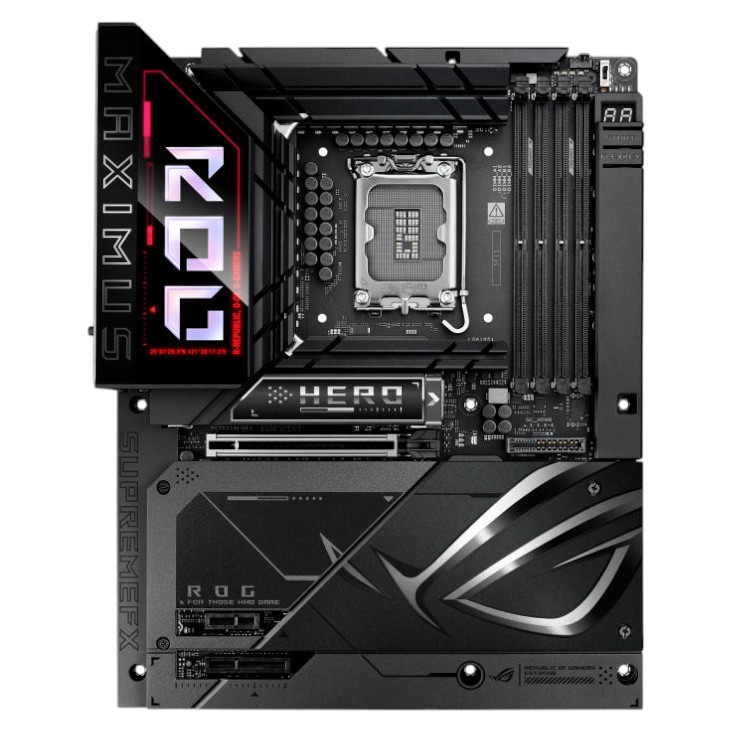 Материнская плата Asus ROG MAXIMUS Z890 HERO BTF 4xDDR5 - Фото 1