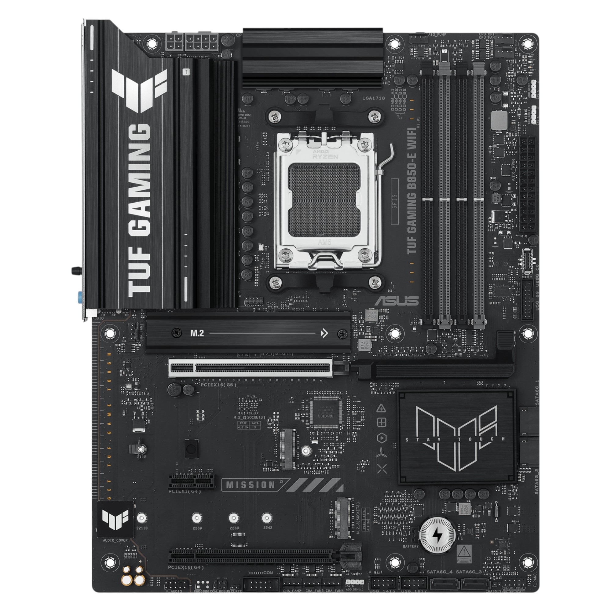 Материнская плата Asus TUF GAMING B850-E WIFI 4xDDR5 - Фото 1