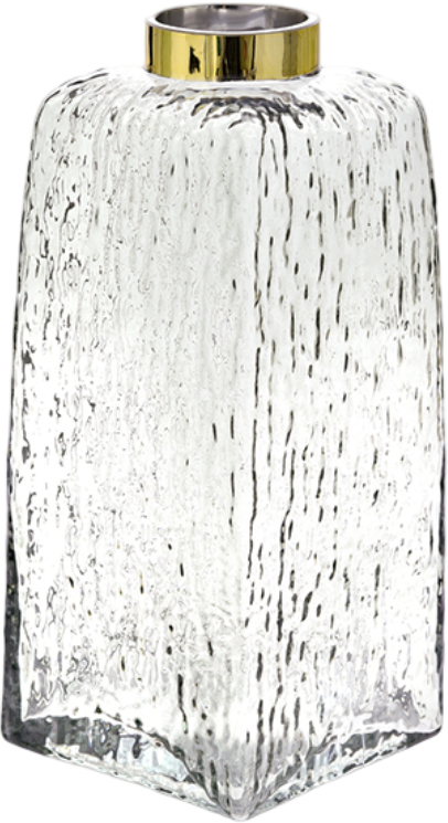 Ваза Lefard с золотом 27 см (682-037) - Фото 1