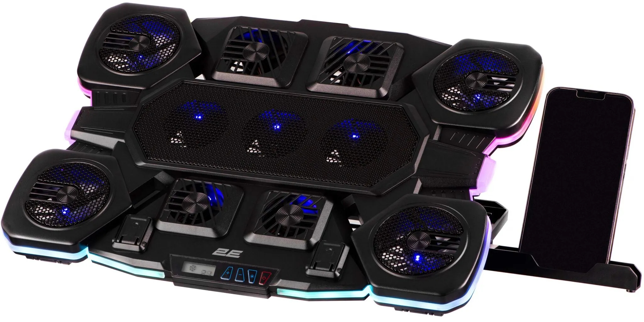 Підставка під ноутбук охолоджуюча 2E Gaming CPG-011 Black - Фото 1