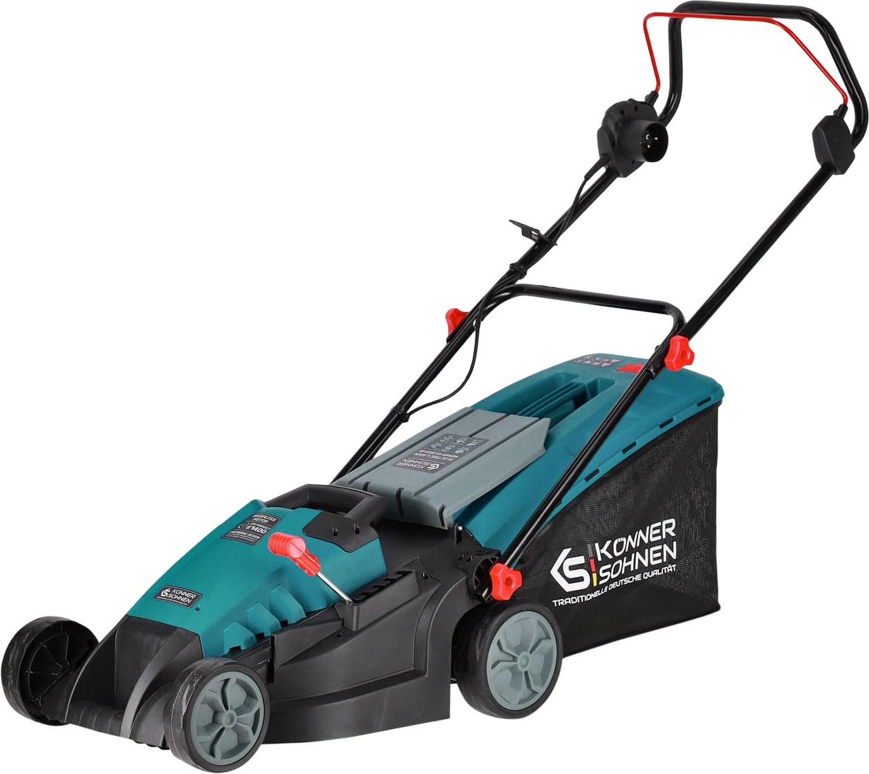 Газонокосилка электрическая Konner&Sohnen KS38LM-BL - Фото 1