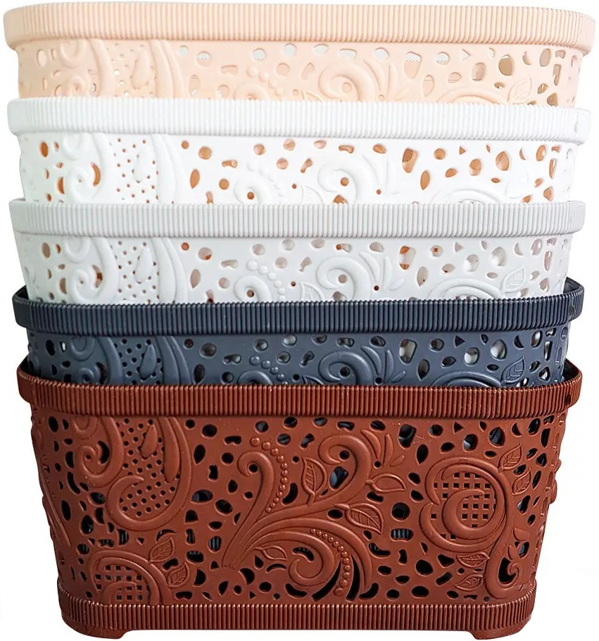 Короб для хранения Gusto GT-1-8 Ажур 1.8 л в ассортименте - Фото 1