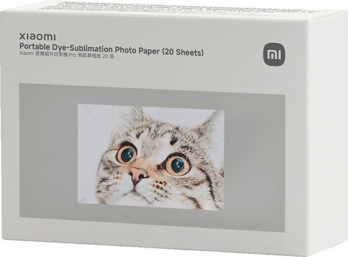 Фотоплёнка Xiaomi Portable Dye-Sublimation Photo Paper 20 л. (BHR082NGL) - Фото 1