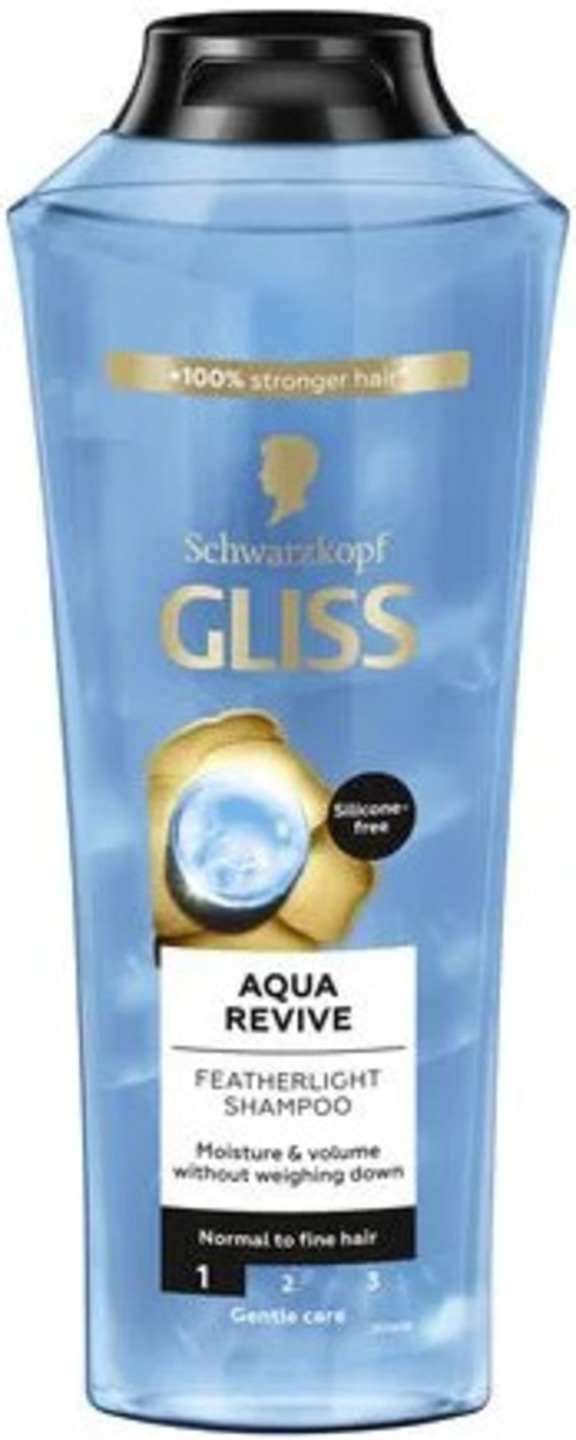 Шампунь женский GLISS 400 мл Aqua revive (9000101659214) - Фото 1