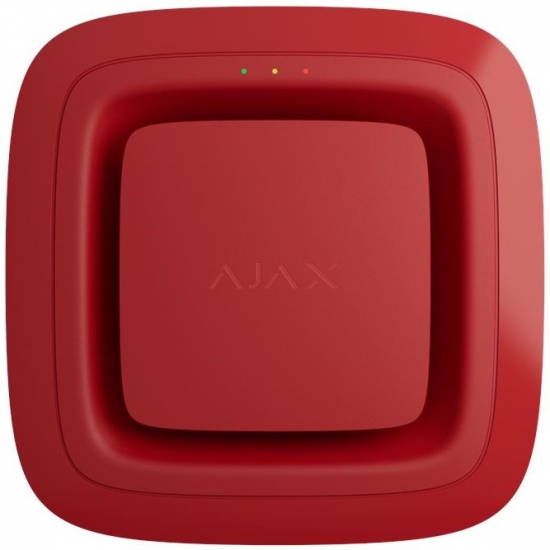 Беспроводной датчик задымления Ajax EN54 FireProtect Sounder Red (000057177) - Фото 1