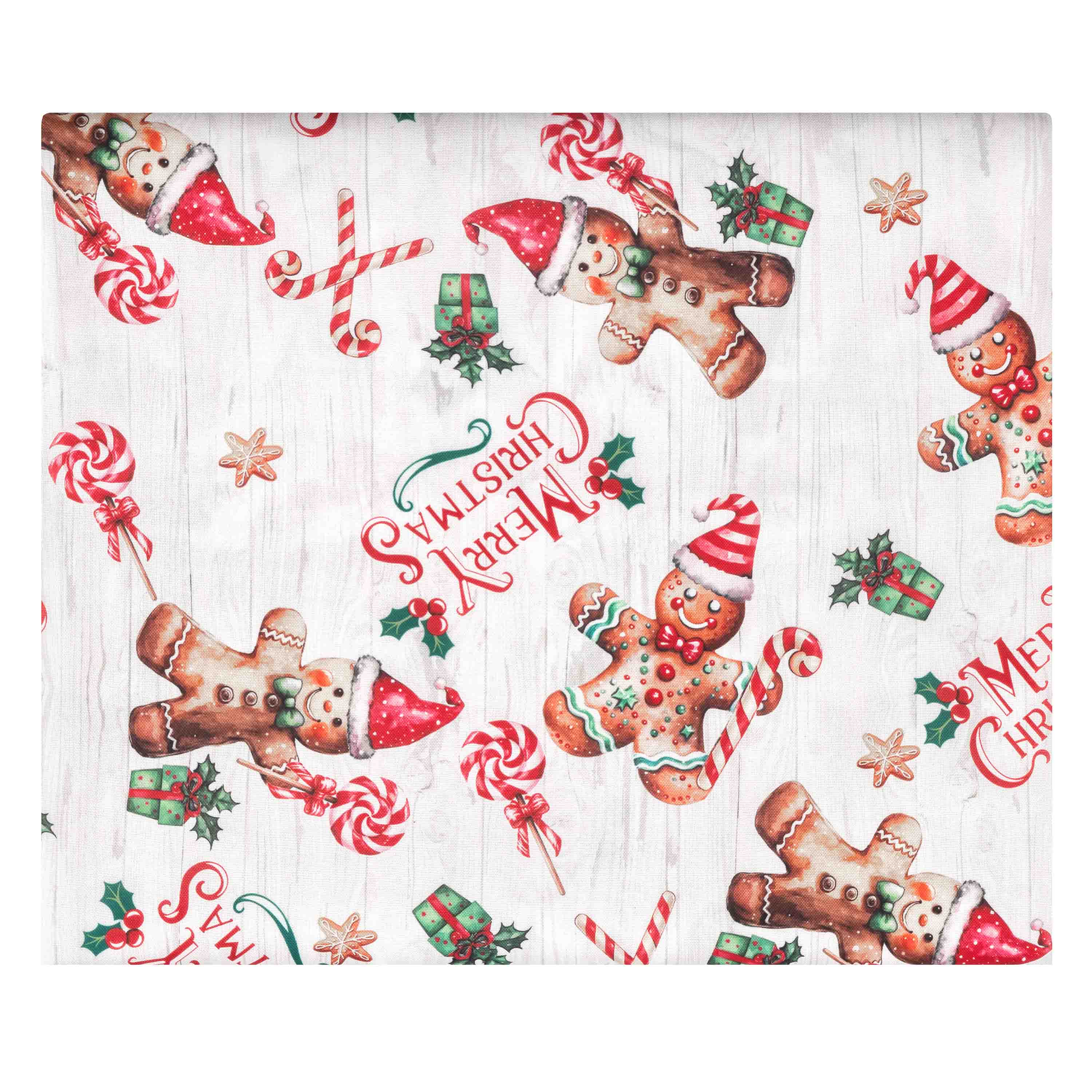 Скатерть прямоугольная Ardesto Christmas Gingerbread 140х180 см (ART08HG) - Фото 1