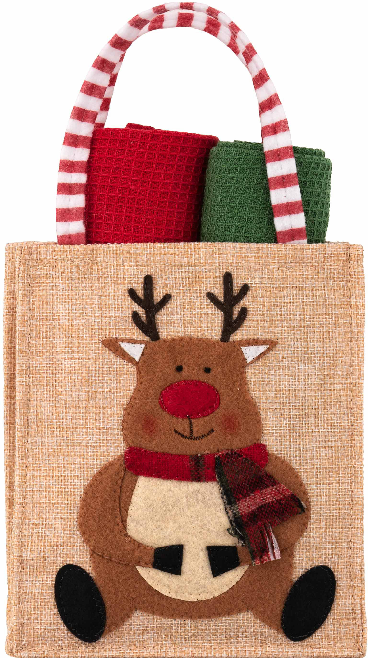 Набор полотенец Ardesto Christmas Deer 38х63 см 2 шт. (ART3863HDB) - Фото 1