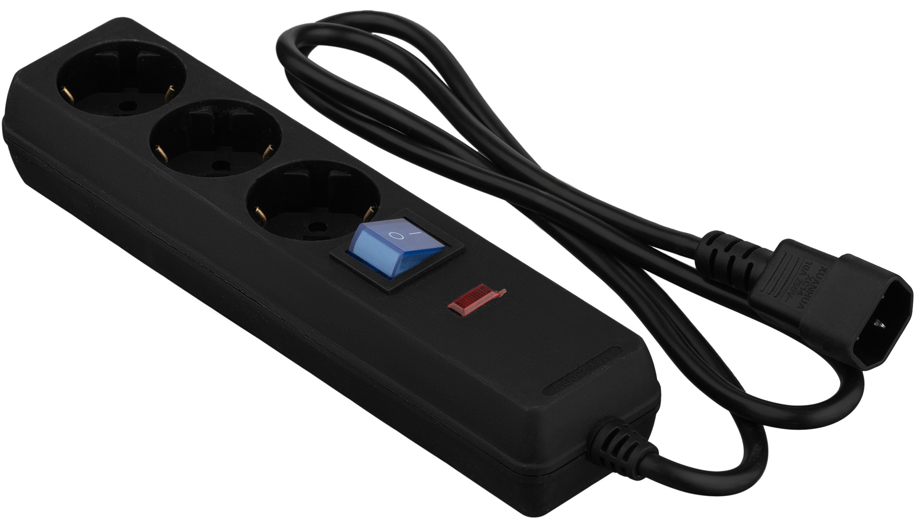 Купить Сетевой фильтр 2E 3xType F 1xC14 3x1мм кв 10A 1м Black (2E-U03C14M1BK) - Фото 1 Сетевой фильтр 2E 3xType F 1xC14 3x1мм кв 10A 1м Black (2E-U03C14M1BK) - Фото 1