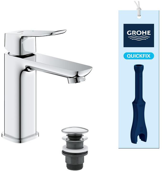 Купити Змішувач для ванної Grohe QuickFix Dice M (1018330000) - Фото 1 Змішувач для ванної Grohe QuickFix Dice M (1018330000) - Фото 1