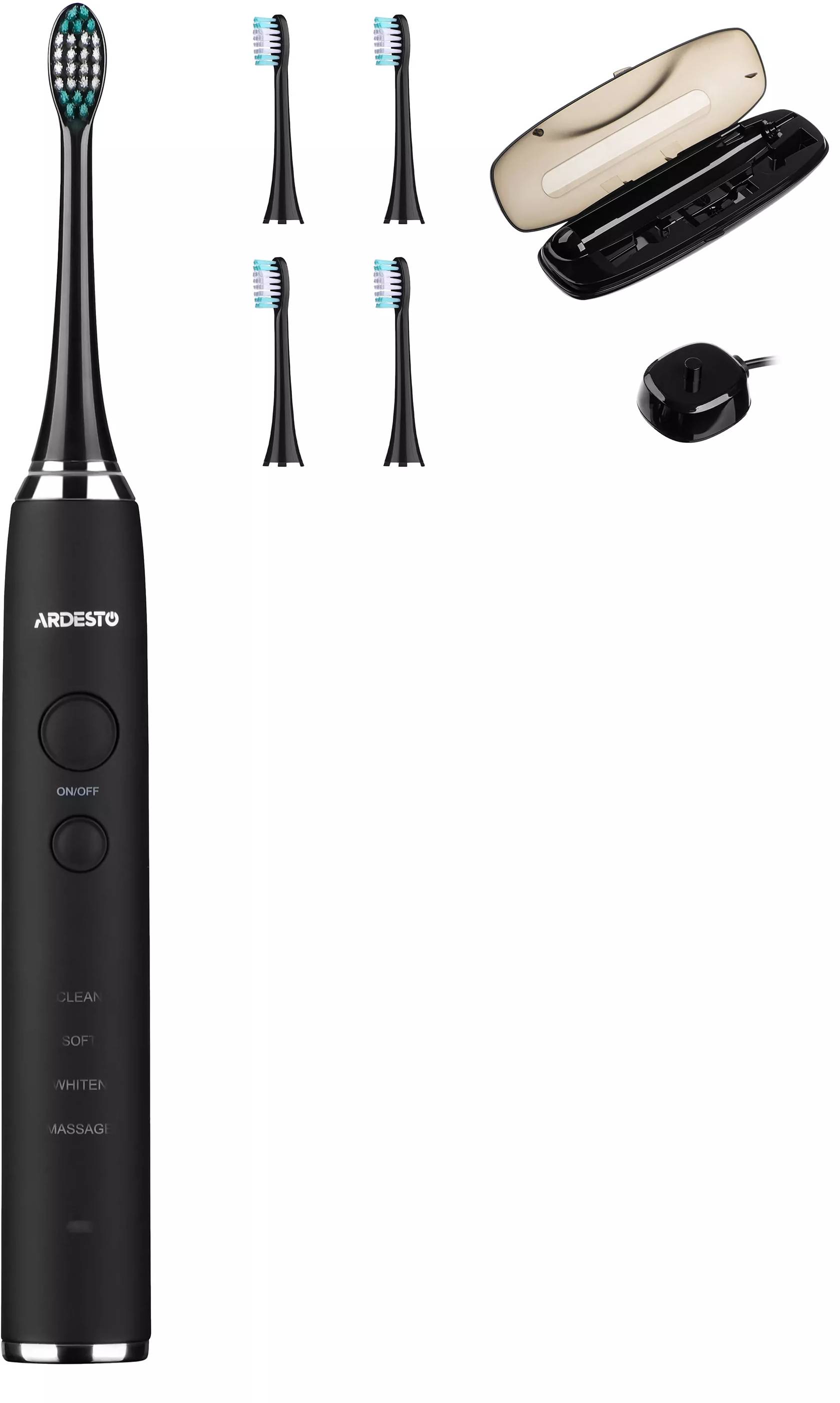 Зубная щетка электрическая Ardesto ETB-211B Black - Фото 1