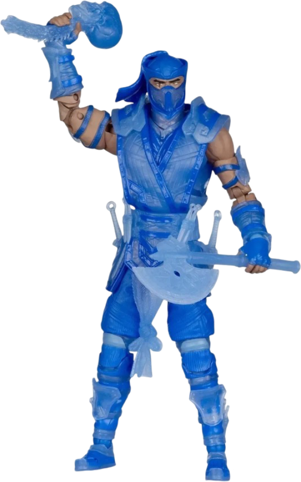 Коллекционная фигурка McFarlane Toys Mortal Kom 11 Sub-Zero - Glow In The Dark Edition Gold Label (787926110975) - Фото 1