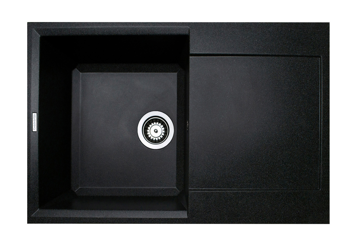 Купить Мойка кухонная Adamant Horizon черный (000008549) - Фото 1 Мойка кухонная Adamant Horizon черный (000008549) - Фото 1